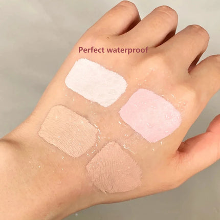 Flower Knows Sweetie Bear 4-Color Concealer Palette Long-Lasting Full Coverage Waterproof Creamy Texture Makeup