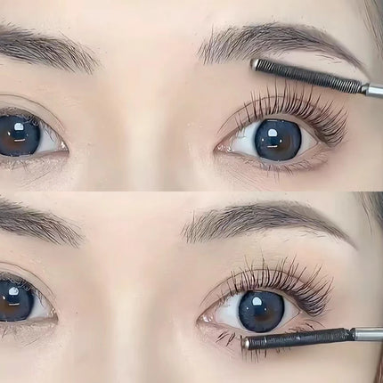 3D Curling Steel Tube Mascara Long-Lasting Extra Volume Waterproof Natural Lashes Beautify Eyelashes Korean Makeup Tool Mascara