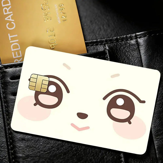 Cute A-ANITEEZ Decorative Waterproof Film Skin Cover Credit Card Stickers Debit Front Bank Bus Pass
