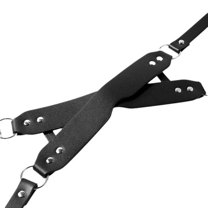 Bdsm Eye Mask Sex Bondage Adult Game Couples Leather Harness Mask Wearble Costumes For Women Men Cosplay Toys Face Masks Product