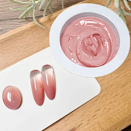 1Jar White Air Cushion Patting Gel Polish Ombre Pat Pat Gel Black Pink Gradient Blush Drawing Liner Soak Off UV LED Nail Varnish
