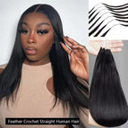 Straight / 3Pcs 300g / 24inches