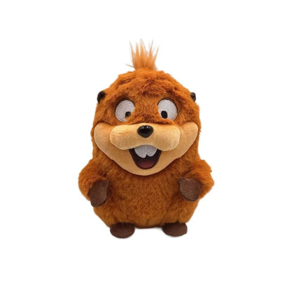 20cm Hoppers Beaver Plush Dolls Present Gift Movie Animals King George Beaver Stuffed Toys Desktop Drnaments