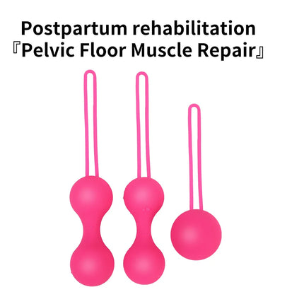 1/2 Bead Vaginal Balls Vibrators for Women Silicone Kegel Balls Vagina Training Tighten Exercise Ben Wa Ball Sex Toys for Womans