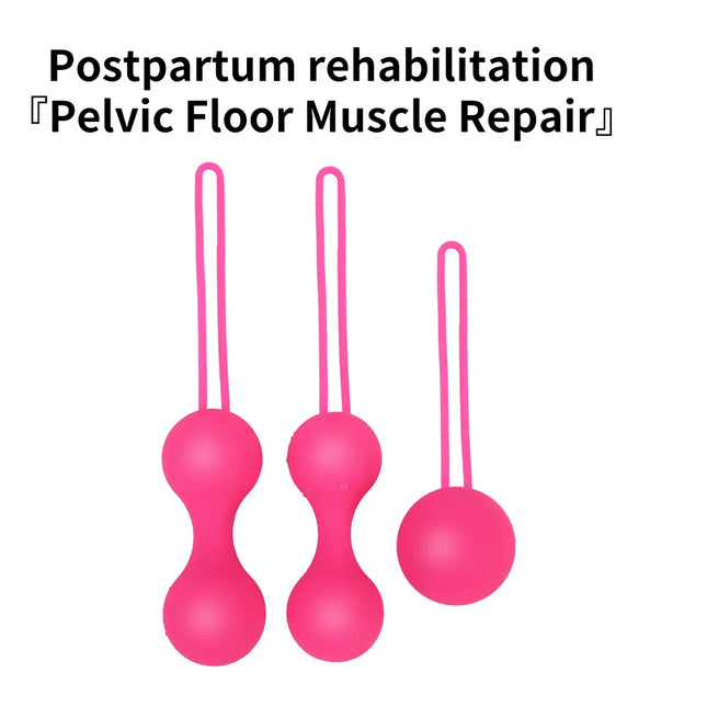 1/2 Bead Vaginal Balls Vibrators for Women Silicone Kegel Balls Vagina Training Tighten Exercise Ben Wa Ball Sex Toys for Womans
