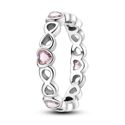 Fashion Original Luminous Firefly Rings 100% 925 Silver Eternal Heart-Shaped Zircon Rings Fine Wedding Engagement Jewelry Gifts