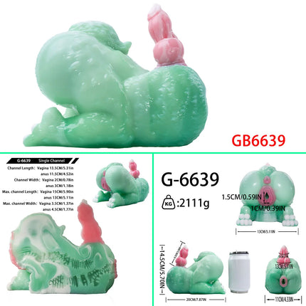 GEEBA Fantasy Creature Hip Design Male Masturbator Realistic Texture Pocket Pussy Adult Onahole Soft Silicone Sex Toys For Men