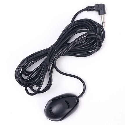 Self-Adhesive Bluetooth Car Audio Microphone For Auto Vehicle Head Unit Enabled Stereo Radio DVD 3.5mm External Mic 3M