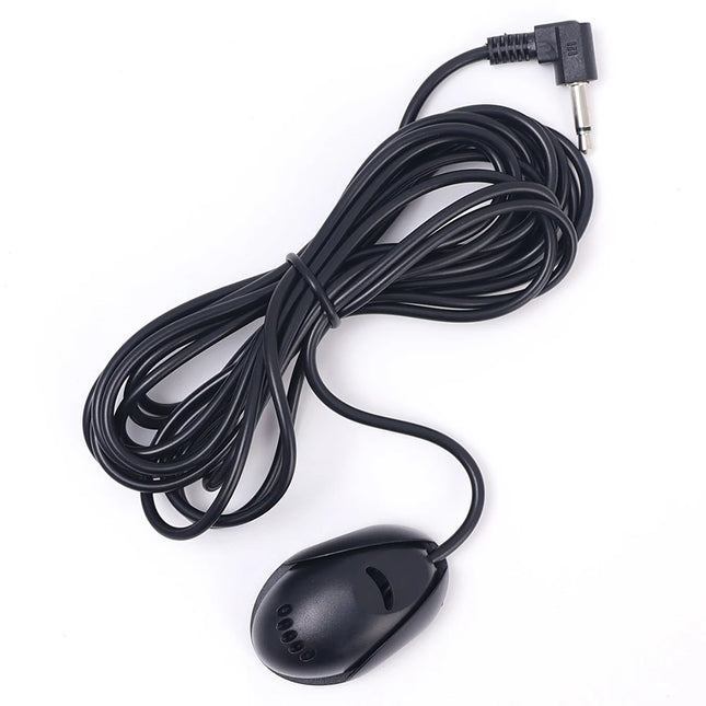 Self-Adhesive Bluetooth Car Audio Microphone For Auto Vehicle Head Unit Enabled Stereo Radio DVD 3.5mm External Mic 3M