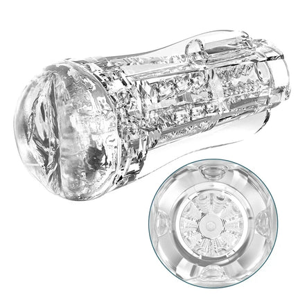 Flesh Vibrating Light Massager Vagina Real Pussy Sex Masturbation Adult Toys Male Masturbator Cup For Men Silicone Product