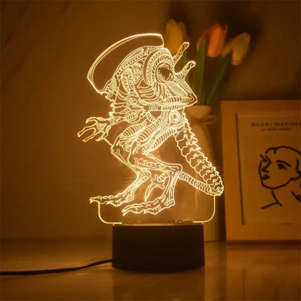 Anime Star Wars 3d Night Light LED Cute Baby Yoda Action Figures Model Table Lamp Cool Toys Children Boys Girls Birthday Gifts
