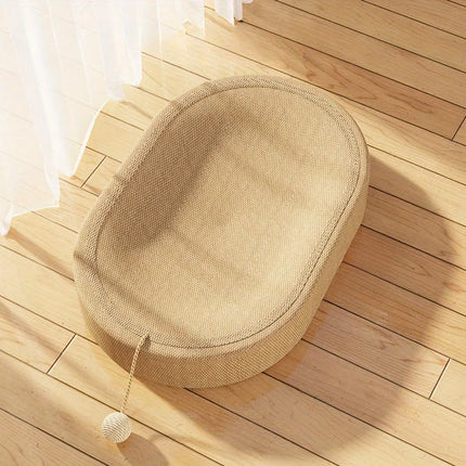 Universal Cat Scratching Board Bed - Durable Sisal Multi-Functional Toy Ball Set, All-Season Indoor/Outdoor Cat Furniture Durabl