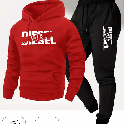 2025 popular autumn and winter new hooded sportswear sportswear fashion hooded sportswear casual sportswear and pants two in one