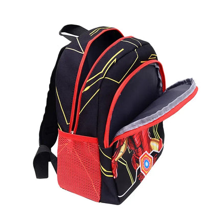 Marvel Spiderman Schoolbag Anime Movies Avengers Cartoon Figure Iron Man Captain America School Backpack Gifts