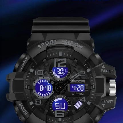 SANDA Top Brand G-Style Military Watch Men Digital Shock Sports Watches For Man Waterproof Electronic Wristwatch Male Relogios