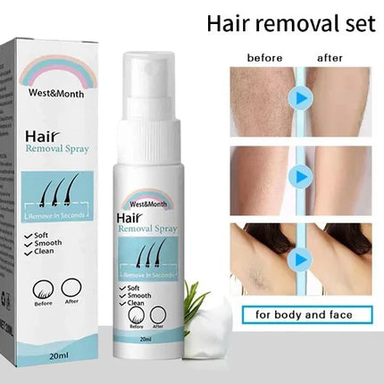 Hair removal spray powerful hair part healthy painless hair removal growth inhibitor male and female body care Korean products