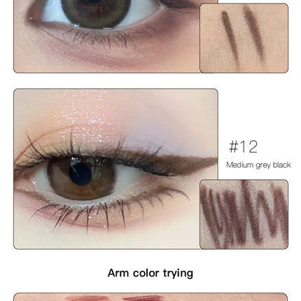 Matte Brighten Lying silkworm Eyeliner Gel Pen Waterproof Quick Drying Pink Brown Ultra fine Eye Shadow Pen Not-Smudge Makeup