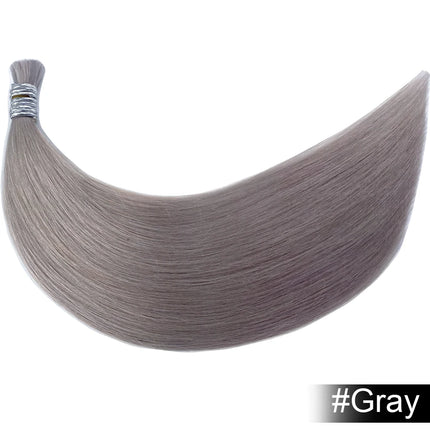 100% Human Hair Bulk No Weft Remy Vietnam Hair Straight Hair Bundles Real Natural Black Hair 613 Blonde 30inch For Braiding