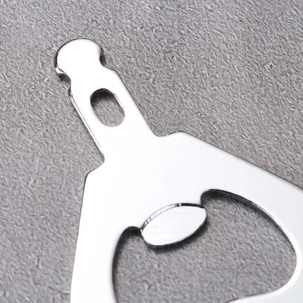 1 PC Metal DIY Bottle Opener Inserts Kit, Flat Beer Opener Hardware, Handmade Project Craft