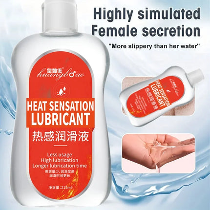 Natural thermal Water Based Lubricant Sex Oil Masturbation Massage Anal Ass Oil Human Body Lubricant for Sex 215ml