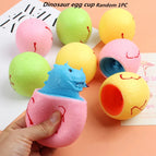 Dinosaur egg cup