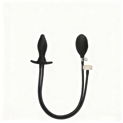 Anal Dilator Water Spray Butt Plug 3 IN 1 Inflatable Anal Plug Prostate Massager Sex Toys for Women Men Enema Cleaner