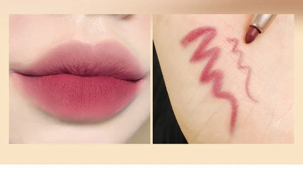 Automatic Rotary Lip Liner Easy Makeup Colour Lipstick Pencil Waterproof Long-lasting Matte Lipsticks Portable Girls Cosmetics