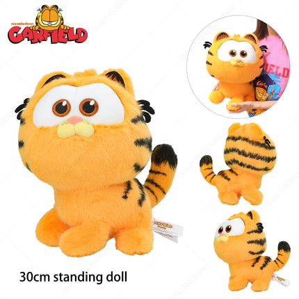 Garfield Original Plush Toy 10-30cm Garfield Cat Teen Adult Version Stuffed Doll Anime Plushie Christmas Birthday Gifts