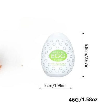 Male Masturbation Eggs Pocket Pussy Portable Stimulating Penis Massager Silicone Stretchable Masturbator Adult Sex Toys for Men