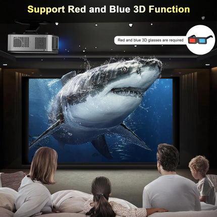 2025 HORLAT 45000 Lumens 4K UHD Projector Laser TOF Focus Android 14 WiFi 6 1080P Full HD Daylight Home Theater Movie Projector