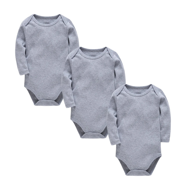 Honeyzone 3PCS Black Baby Boy Clothes Sets Long Sleeve Bodysuit Cotton Soft Jumpsuits Underwear Newborn Loungewear Infant Outfit