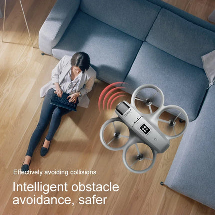 D16 Beginner Drone with 1080P HD Dual Camera, 360° Protection, One-Key Takeoff, 50 m Flight Height, Speed 5 m/s, 140 g Max Takeoff Weight, Headless Mode
