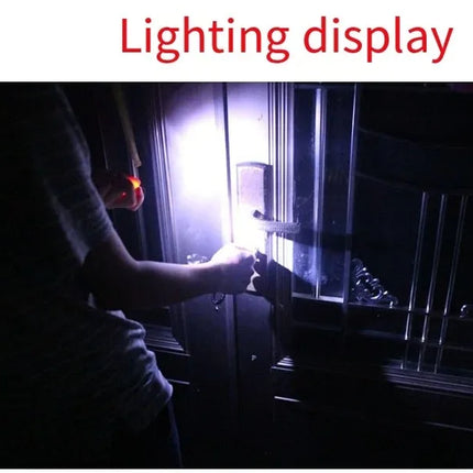 USB Rechargeable Camping Mini Flashlight Strong Light Pocket Keychain Flashlight Waterproof Outdoor Hiking LED Multifunctional