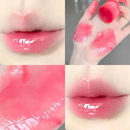 Gege Bear Hydrating Tinted Lip Essence — Moisturizing Water-Gloss Finish, Korean-Style Youthful and Flawless Look Lip Balm