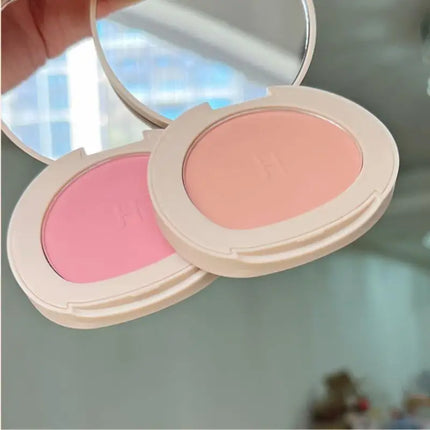 Hot HERORANGE Monochromatic Blush Makeup Palette Long Lasting Natural Cheek Tint Waterproof Blush Cosmetic