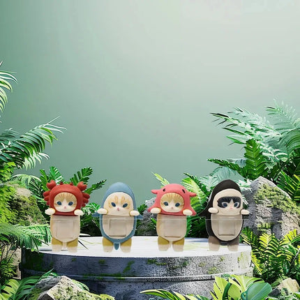 Sonny Angel Mofusand Cats Blind Box Hippers Action Figures Cute Mysterious Toy Doll Gift Child Decoration Co Branded Collect