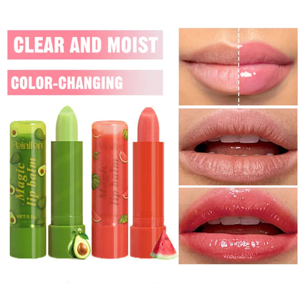 6pcs Fruit colored lipstick, nourishing lips, caring for lips, natural moisturizing lipstick, neutral adult lip care