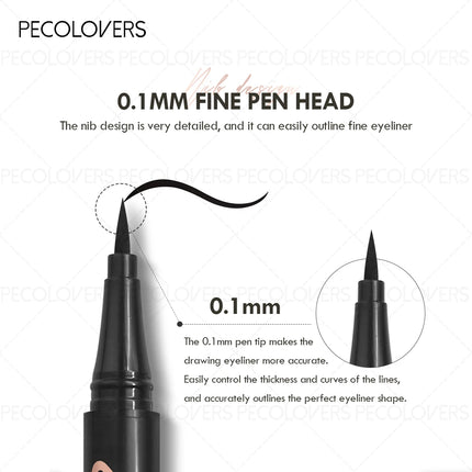 1PC Ultra-thin Waterproof Liquid Eyeliner Quick Dry Smooth Eye Liner Long Last Lower Eyelash Pen  Makeup Cosmetics