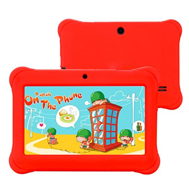 Android 14 Learning Tablet for Kids Toddler Educational Toy Gift for Children HD Dual Cameras 7 Inch 4GB 128GB Kids Tablets PC