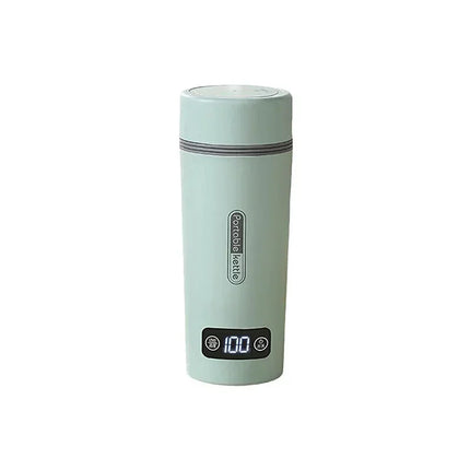 Portable Mini Temperature Adjustable Electric Water Heater Cup with Thermal Insulation for Office and Travel