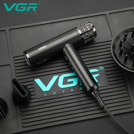 VGR Hair Dryer Professional Blow Dryer Wired Hair Dryer Machine BLDC Motor 110000 RPM Negative Ion Hair Styling Air Blower V-427