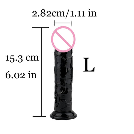 New Realistic Dildos Erotic Jelly Dildo Artificial Penis G-spot Simulation Large penis Anus Anal plug Female penis masturbation