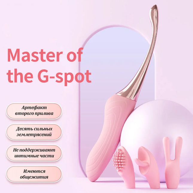 Female sex toy vibrator rabbit nipple vibrator USB rechargeable waterproof G-spot Clitoral stimulation vibrator Sex shops