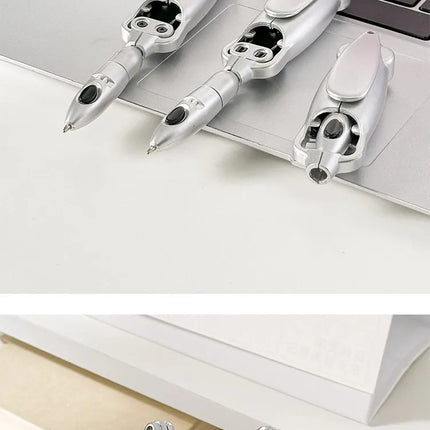 Fun Squid Pen Press Type Ballpoint Pen with Deformation Tech Viral Stationery for Office School Use Gift