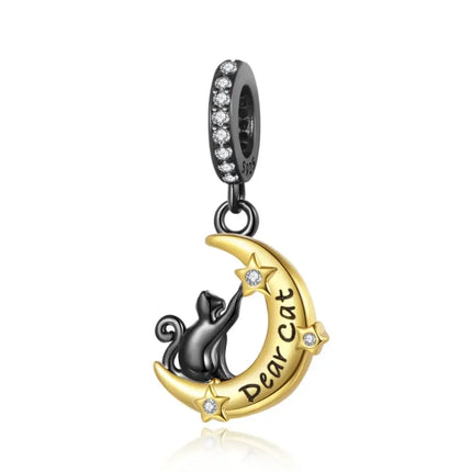 Ancient Egypt's 925 Sterling Silver Guardian Pharaoh&Devil's Eye&Pyramid Sphinx Dangle Charm Fit DIY Bracelet Necklaces Jewelry