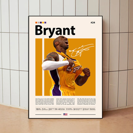 Basketball Players Series Poster Print Canvas Art Pictures Home for Living Room and Bedroom Modern Wall Decor Frameless Painting