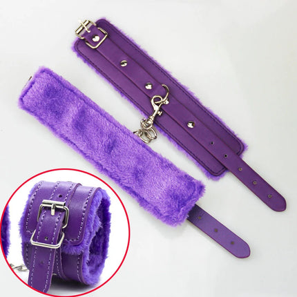 BDSM Sex toys Cross Buckle Tied Shackles Bondage Gear Handcuffs Leg irons FOOTcuffs for Couples Cosplay adult sex games