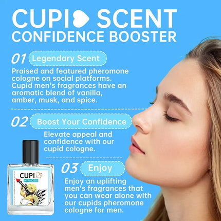 Cupid Original Hypnosis Pheromone Perfume High Quality Lasting Fresh Charm Perfume Create Romantic Ambiguous Atmosphere