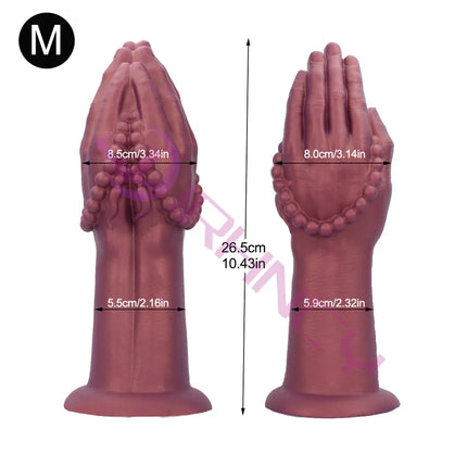Arms Fisting Anal Plug Huge Anal Dildo Silicone Arms Butt Plug 18+ BDSM Sex Toys for Women Men Masturbation Prostate Massage