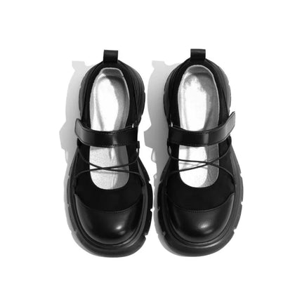 Retro Woman Shoes Casual Female Sneakers Clogs Platform Flats Modis All-Match Creepers Summer Cross Dress 2025 New Mary Janes Ru
